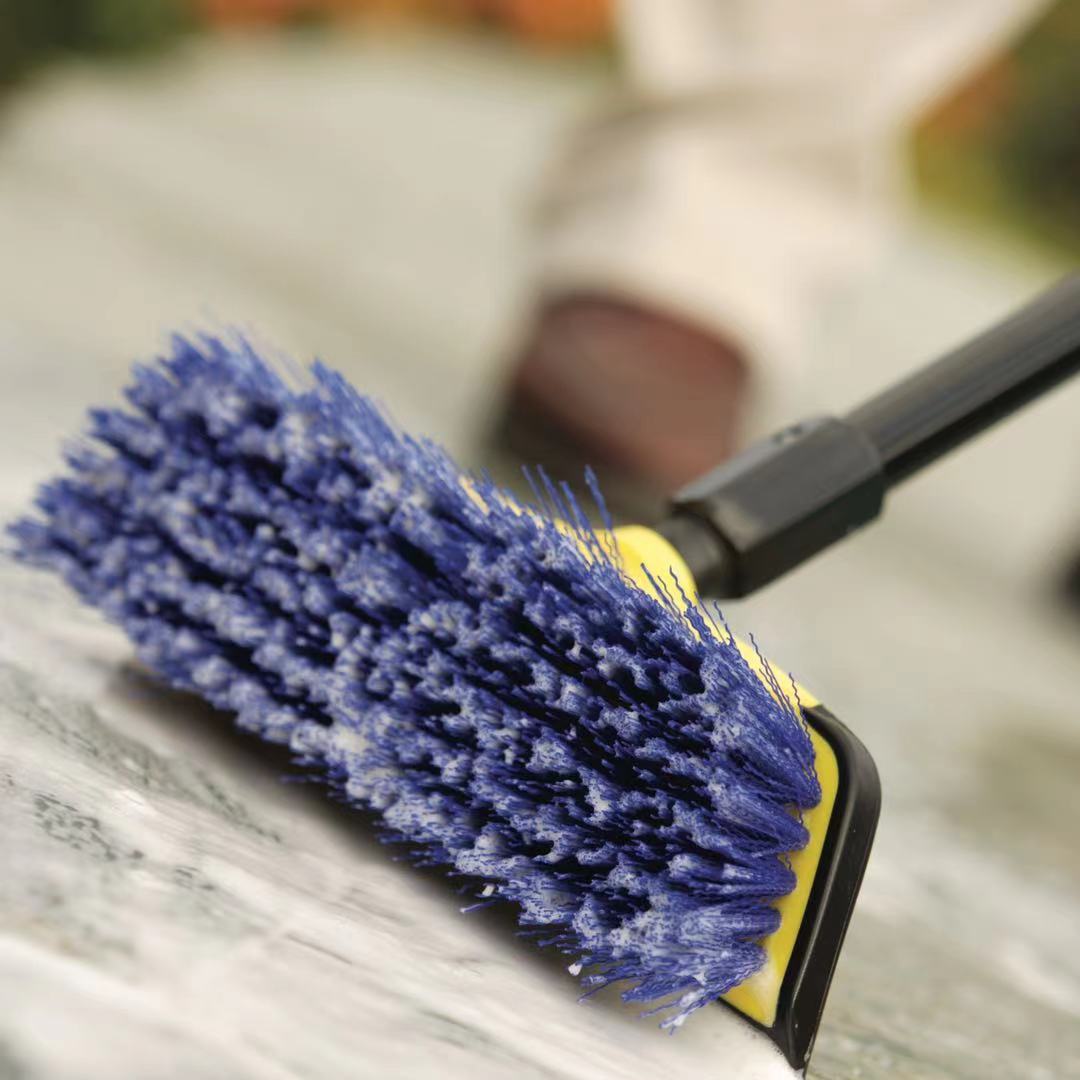 Deep Cleaning Brush Scrubber 3 Pack -1 Vegetable Brush and 2 Scrub Brushes  -Blue